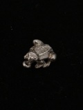 Frog Sterling Silver Charm Pendant