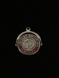 Lincoln's Birthplace Kentucky Sterling Silver Charm Pendant