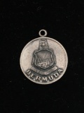 Vintage Bermuda Sterling Silver Charm Pendant