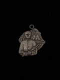 Pere Jacques Marquette Sterling Silver Charm Pendant