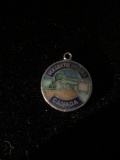 Magnetic Hill CA Sterling Silver Charm Pendant