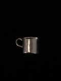 Baby Cup Sterling Silver Charm Pendant