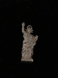 AWESOME 3D Statue of Liberty Sterling Silver Charm Pendant