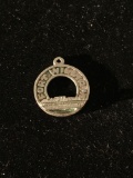 Fort William Sterling Silver Charm Pendant