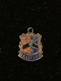Bradford Coat of Arms Antique Sterling Silver Charm Pendant