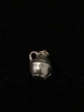 Water Jug Sterling Silver Charm Pendant