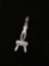 Gymnast on Pommel Horse Sterling Silver Charm Pendant