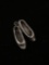 Pair of Ballerina Slippers Sterling Silver Charm Pendant