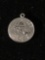 Virgo Horoscope Sterling Silver Charm Pendant