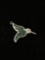 Hummingbird Sterling Silver Charm Pendant