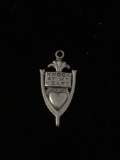 Knock at My Heart Sterling Silver Charm Pendant