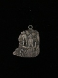 The Old Swimmin Hole Sterling Silver Charm Pendant