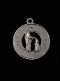 Christian Confirmation Sterling Silver Charm Pendant