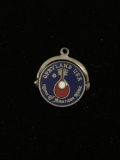 Opryland Home of America Music Sterling Silver Charm Pendant