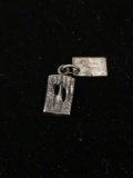 Carlsbad Caverns California Sterling Silver Charm Pendant