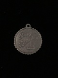 Happy Birthday Sterling Silver Charm Pendant