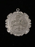 To My Grandmother Sterling Silver Charm Pendant