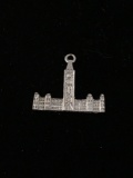 Parliament Sterling Silver Charm Pendant
