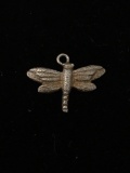 Dragonfly Sterling Silver Charm Pendant