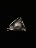 Revolutionary 3 Pointed Hat Sterling Silver Charm Pendant