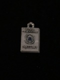 PNB Telephone Directory Sterling Silver Charm Pendant