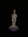 Royal Canadian Mounted Police Canada Sterling Silver Charm Pendant