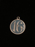 #16 Sterling Silver Charm Pendant