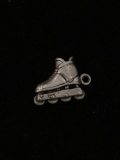 Rollerblade Sterling Silver Charm Pendant