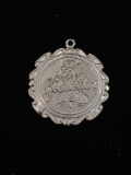 To My Godmother Sterling Silver Charm Pendant