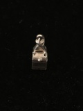 Mailbox Sterling Silver Charm Pendant