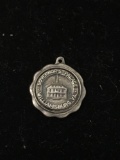 Governors Palace Williamsburg Virginia Sterling Silver Charm Pendant