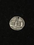 The Old Capital Building Williamsburg Virginia Sterling Silver Charm Pendant