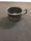 RARE Antique Tin/Pewter Camping War Coffee Tin Mug