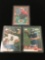 3 Card Lot of 1999 Donovan McNabb Philadelphia Eagles Rookie Football Cards