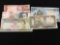 5 Count Lot of Vintage Foreign World Currency from Estate Collection - Uncirculated Condition