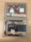 2 Card Lot of Football Jersey Relic Cards from Collection - Mark Bradley & Stefan Lefors