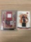 2 Card Lot of Football Jersey Relic Cards from Collection - JJ Arrington & Chad Johnson