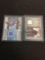 2 Card Lot of Basketball Jersey Relic Cards from Collection - Michael Finley & Nene
