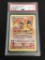 PSA Graded 1999 Pokemon Base Set CHARIZARD Shadowless Trading Card - EXMT 6