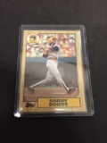 1987 Topps #320 Barry Bonds Pirates Giants Rookie Baseball Card