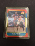 1986-87 Fleer #109 Isiah Thomas Pistons Rookie Basketball Card