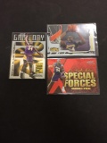 3 Card Lot of Rare Shaquille O'Neal Insert Basketball Cards from Estate Collection