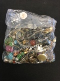 Bag of Jewelry From Estate Collection - As Found