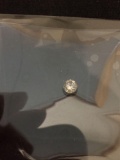 0.33 Carat Diamond - Tested and Authenticated by GIA Certified Gemologist