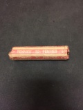 UNSEARCHED ROLL of US Lincoln Cent Wheat Pennies From Estate