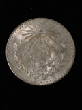 1932 Mexico Un Peso Silver Foreign Coin - 72% Silver - .3857 ASW