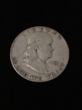 1951-S United States Franklin Silver Half Dollar - 90% Silver Coin from Estate