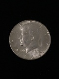 1964 United States Kennedy Silver Half Dollar - 90% Silver Coin from Estate