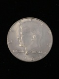 1964-D United States Kennedy Silver Half Dollar - 90% Silver Coin from Estate