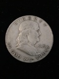1949-D United States Franklin Silver Half Dollar - 90% Silver Coin from Estate